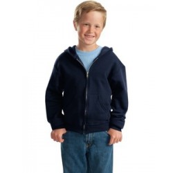 993B Jerzees Youth 8 oz. NuBlend® 50/50 Full-Zip Hood